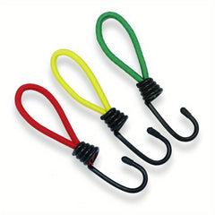 8PCS Camping Tent Elastic Rope Buckles Fixed Binding Strap