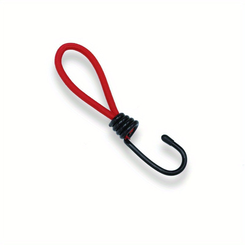 8PCS Camping Tent Elastic Rope Buckles Fixed Binding Strap