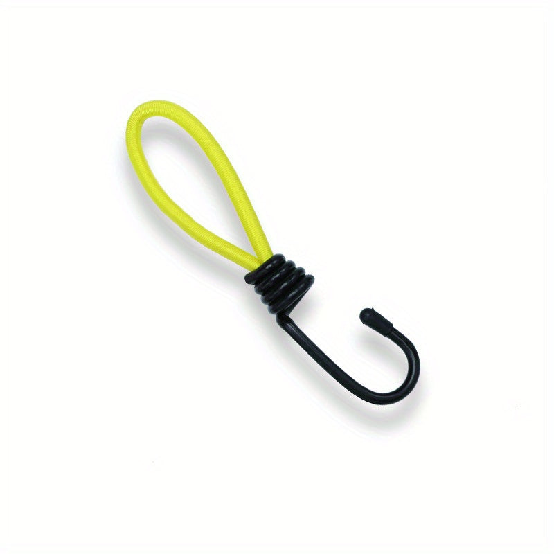 8PCS Camping Tent Elastic Rope Buckles Fixed Binding Strap