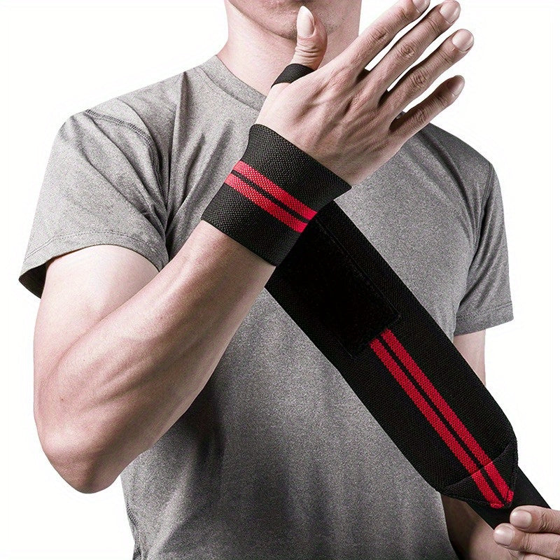 2pcs Wristband Anti Sprain Wrist Guard for Weightlifting Fitness