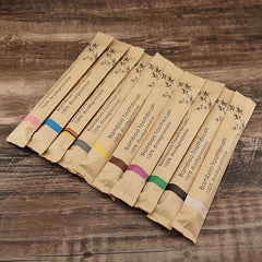 10pcs Bamboo Toothbrush Extra Soft Bristles Sensitive Teeth Gums Men Women