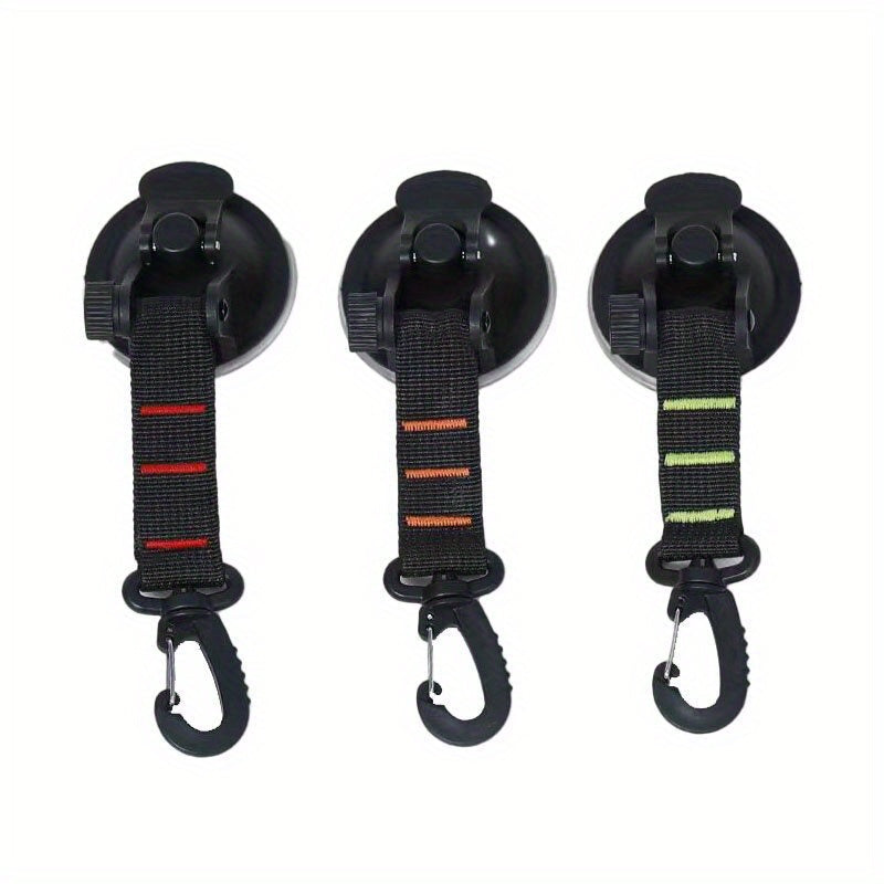 Portable Suction Cup for Car Tent 360u00b0 Rotary Buckle for Outdoor Travel