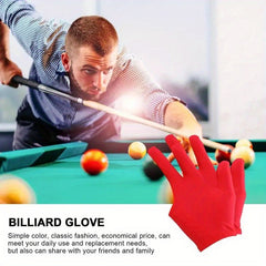 2pcs Billiards Training Gloves Breathable Slip-proof Pool Cue Sports Glove