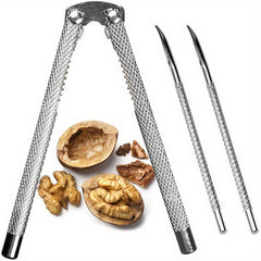 3pcs Nut Crackers & Picks Set for Crab Shellfish Lobster Nuts