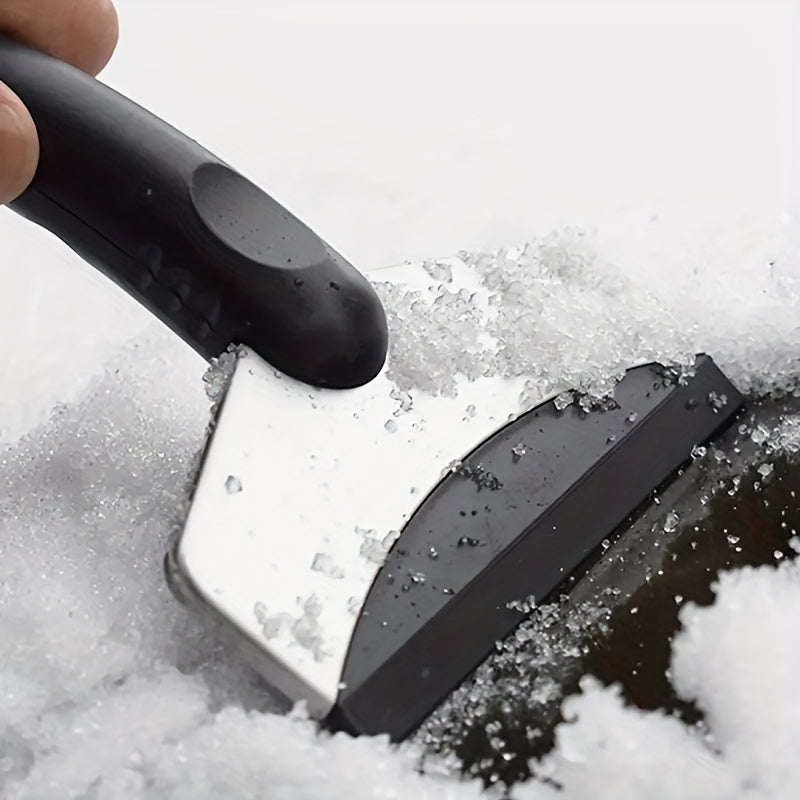 Snow Shovel Car Windshield Deicing Tool Stainless Steel Snow Removal