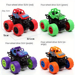 2pcs Off-road Engineering Inertial Stunt Vehicle