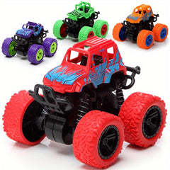 2pcs Off-road Engineering Inertial Stunt Vehicle