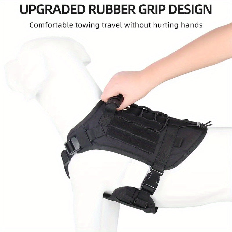 Waterproof Nylon Dog Harness Vest for Small Medium Large Dogs