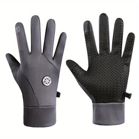 Durable Winter Fishing Gloves Waterproof Non-Slip Outdoor Gloves