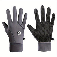 Durable Winter Fishing Gloves Waterproof Non-Slip Outdoor Gloves