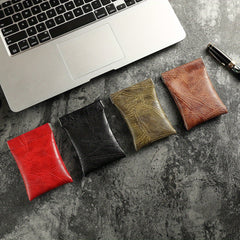Leather Key Holder Wallet Keyring Coin Purse For Women Men