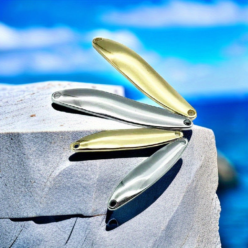 3pcs Fishing Willow Leaf Spoon 5g 7g 10g 13g 18g