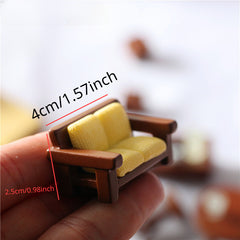 Dollhouse Mini Furniture Set Home Decoration
