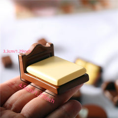 Dollhouse Mini Furniture Set Home Decoration