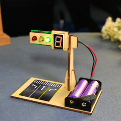 Smart Red/Green Traffic Signal Light Digital Display Countdown Toy