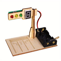 Smart Red/Green Traffic Signal Light Digital Display Countdown Toy