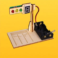 Smart Red/Green Traffic Signal Light Digital Display Countdown Toy