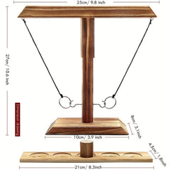 Ring Hook Game With Shooting Ladder Fun Hook and Ring Game