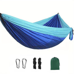 Portable Hammock with Ropes and Carabiners