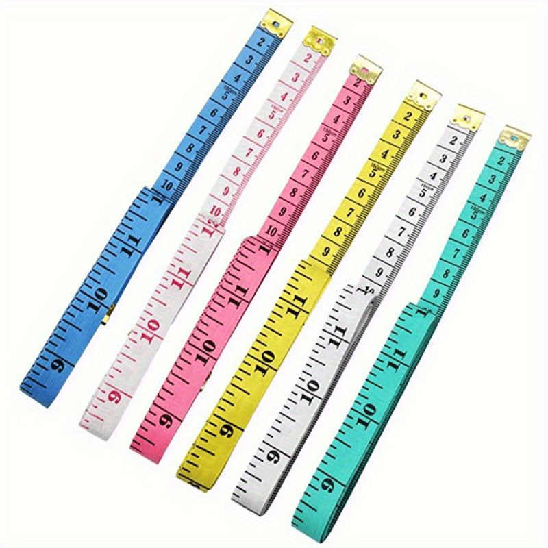 60inch Measuring Ruler Sewing Tailor Tape Measure Soft Random