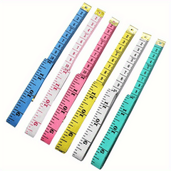 60inch Measuring Ruler Sewing Tailor Tape Measure Soft Random