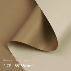 20 Sheets Floral Art Flower Bouquet Eurasian Paper Wrapping Paper