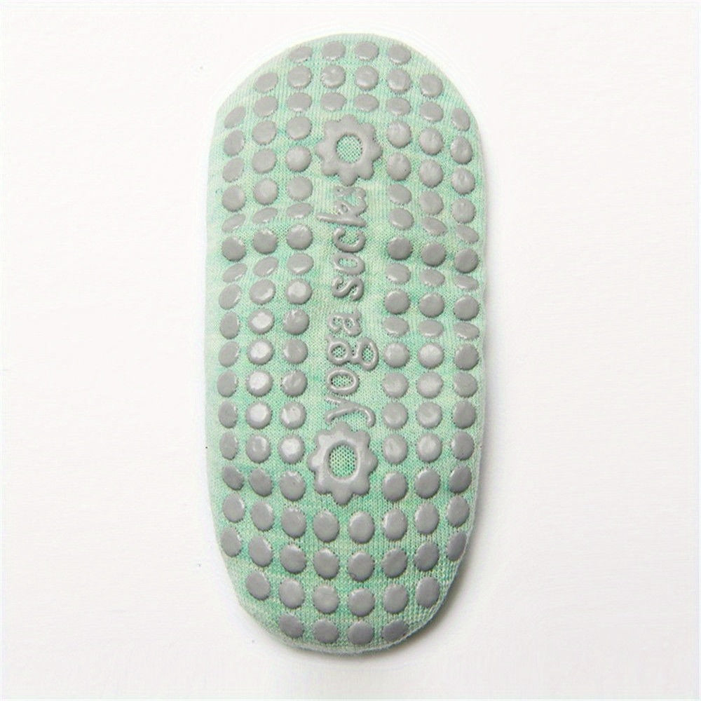 Yoga Grip Bottom Socks Non Slip Cushion