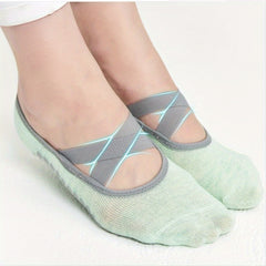 Yoga Grip Bottom Socks Non Slip Cushion