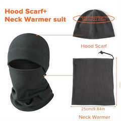 4pcs Winter Balaclava Ski Mask Windproof Hood Face Cover