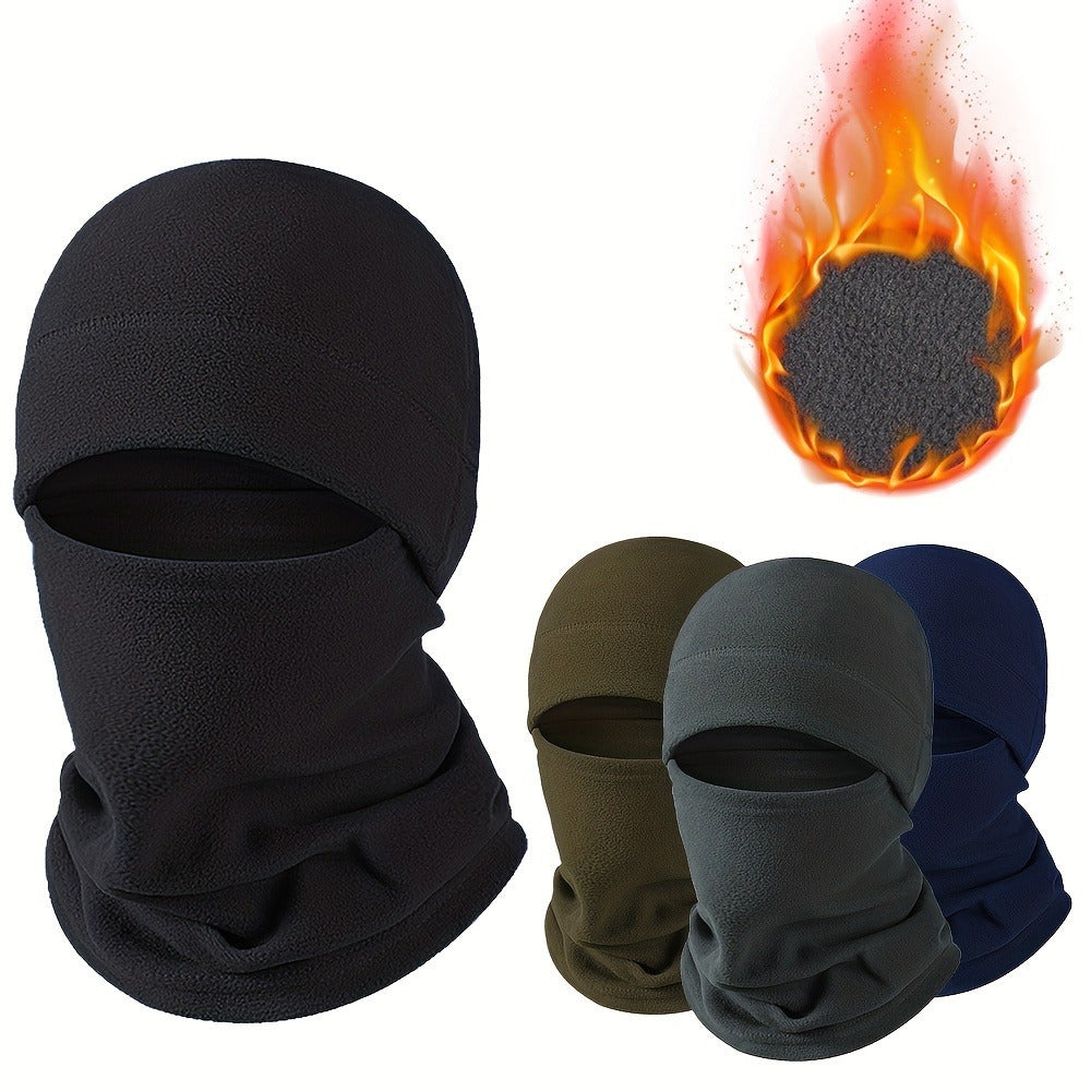 4pcs Winter Balaclava Ski Mask Windproof Hood Face Cover