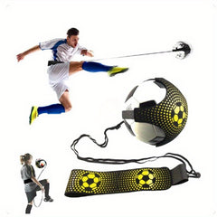 Adjustable Elastic Soccer Ball Trainer with Waist Belt