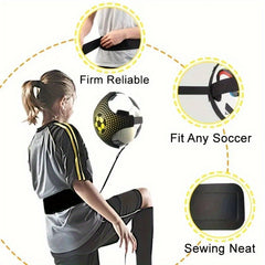 Adjustable Elastic Soccer Ball Trainer with Waist Belt