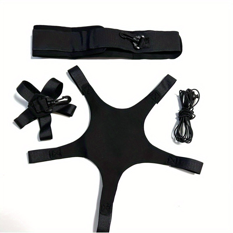 Adjustable Elastic Soccer Ball Trainer with Waist Belt