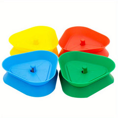 Triangle Shaped Hands Playing Card Holder 4pcs Set