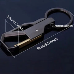 Metal Keychain Key Ring for Men Outdoor Camping Hiking