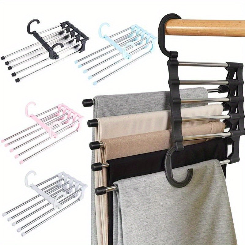 Folding Pants Storage Rack Closet Organizer - Hotel Restaurant