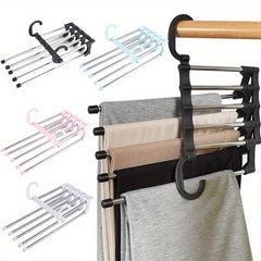 Folding Pants Storage Rack Closet Organizer - Hotel Restaurant