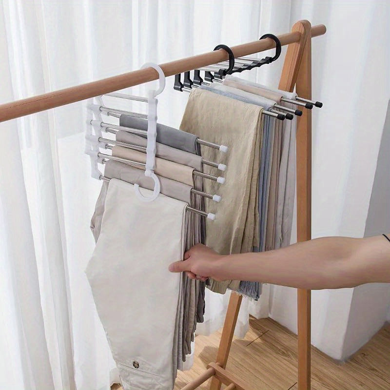 Folding Pants Storage Rack Closet Organizer - Hotel Restaurant