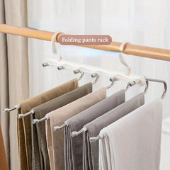 Folding Pants Storage Rack Closet Organizer - Hotel Restaurant