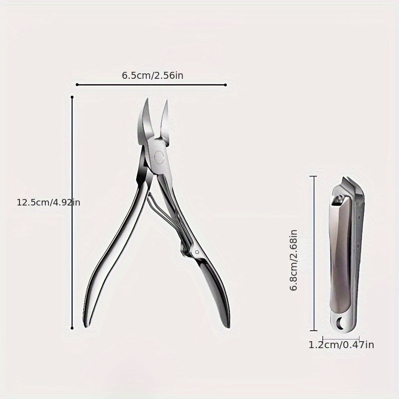 5pcs Nail Clippers Eagle Mouth Nail Pliers Nail Trimming Scissor