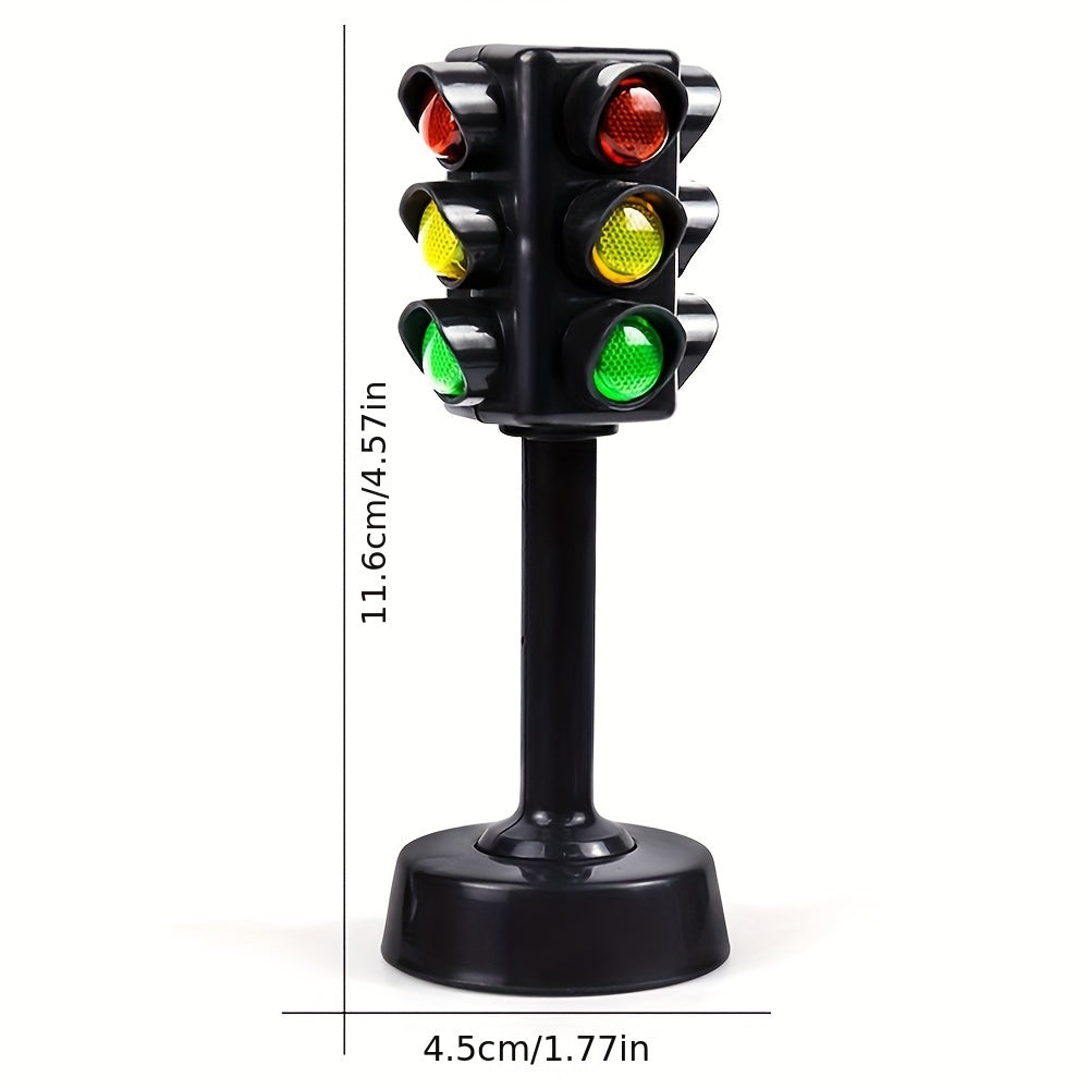 2pcs Traffic Light Toys Mini Signal Light Model Kindergarten Gift