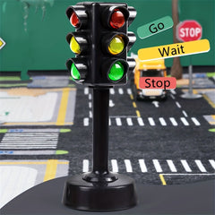 2pcs Traffic Light Toys Mini Signal Light Model Kindergarten Gift