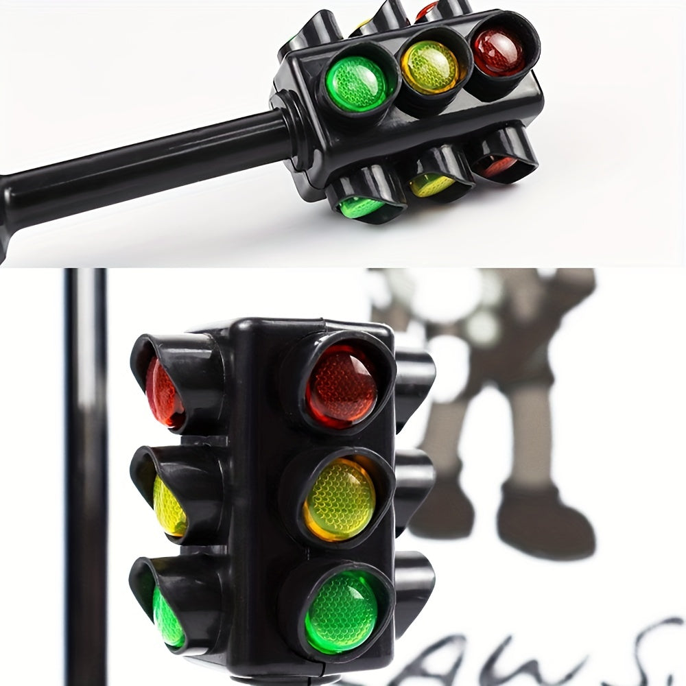 2pcs Traffic Light Toys Mini Signal Light Model Kindergarten Gift