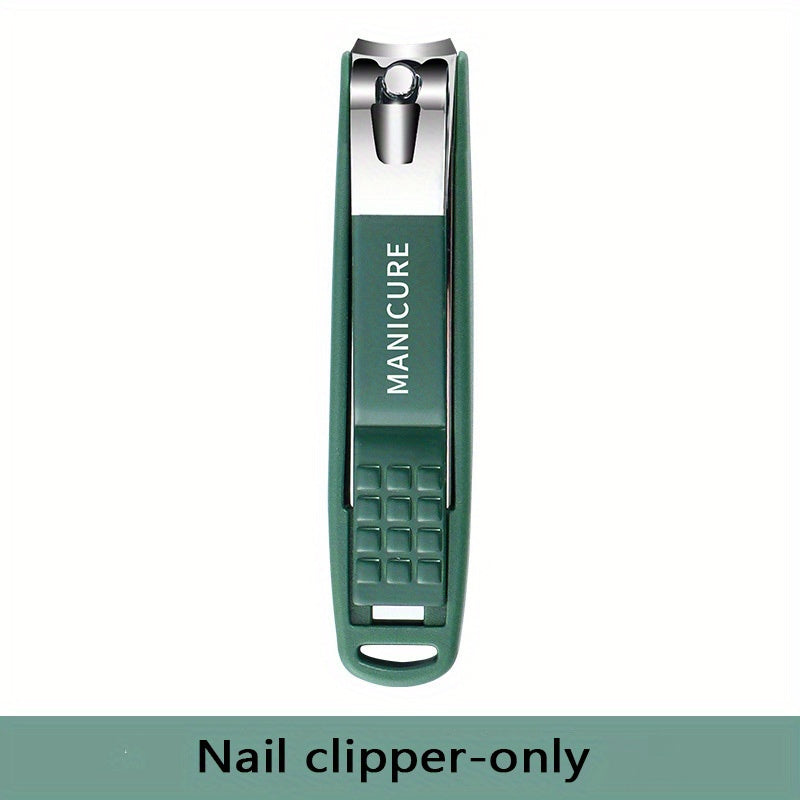 Nail Clippers Fingernail & Toenail Cutter with Splash-proof Scissor