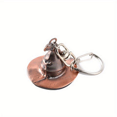 Cartoon Magic Hat Keychain Bag Pendant Gift Men Women