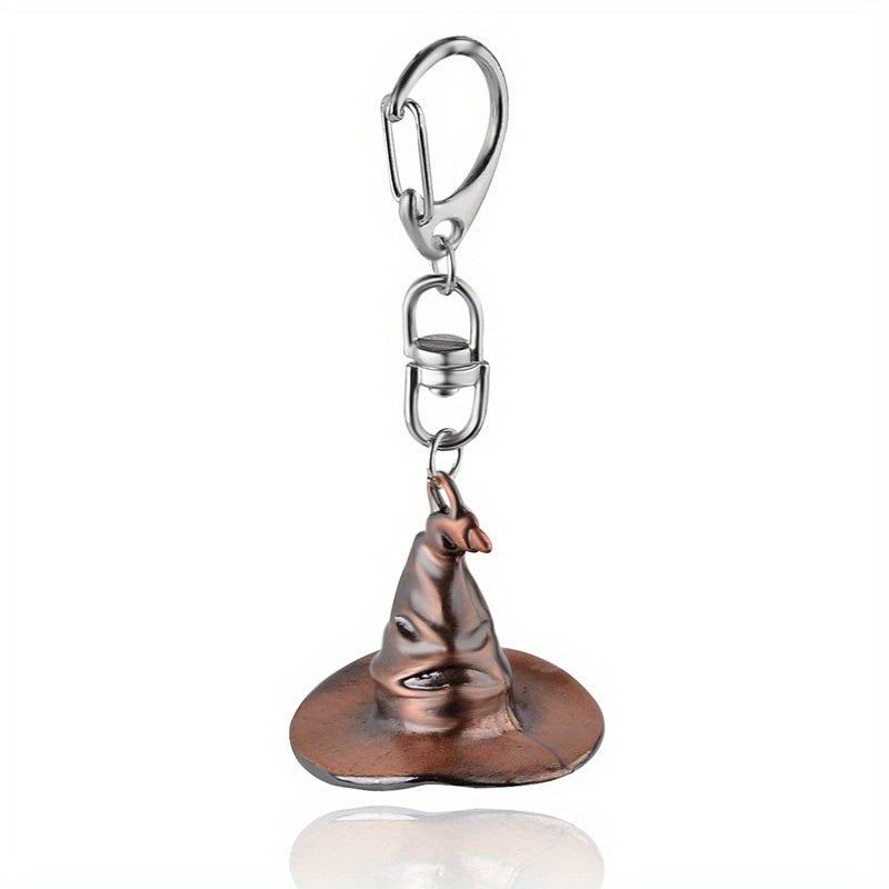 Cartoon Magic Hat Keychain Bag Pendant Gift Men Women