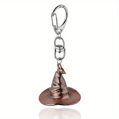 Cartoon Magic Hat Keychain Bag Pendant Gift Men Women