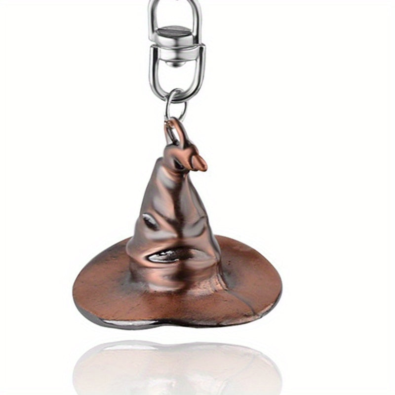 Cartoon Magic Hat Keychain Bag Pendant Gift Men Women