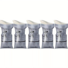 4pcs 5pcs Outdoor Emergency Urinate Bags 700ml Easy Take Piss Bags