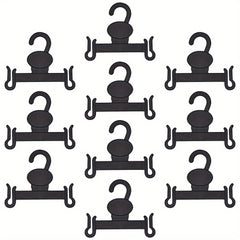 10pcs Slippers Hanger Plastic Shoe Rack Space Saving Organizer for Bathroom